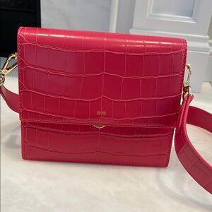 JW PEI Pink Crossbody Bag Modern Design